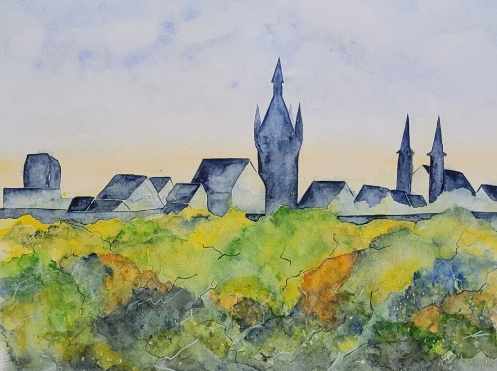 Die Skyline von Bad Wimpfen
