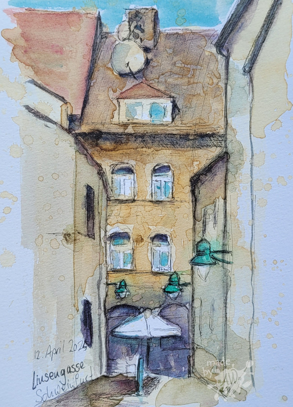 Linsengasse - Rückertstraße